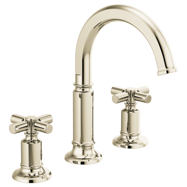 Brizo 65376LF-LHP Invari Widespread Lavatory Faucet With Arc Spout - Less Handles 1.5 Gpm