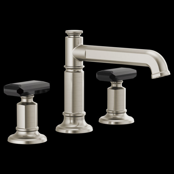 Brizo 65377LF-LHP Invari Widespread Lavatory Faucet With Column Spout - Less Handles 1.5 Gpm
