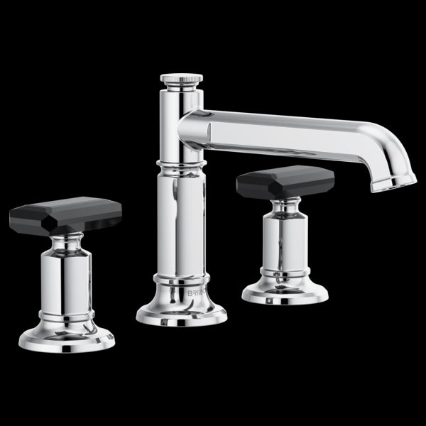 Brizo 65377LF-LHP Invari Widespread Lavatory Faucet With Column Spout - Less Handles 1.5 Gpm
