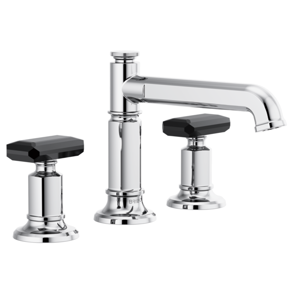 Brizo 65377LF-LHP Invari Widespread Lavatory Faucet With Column Spout - Less Handles 1.5 Gpm