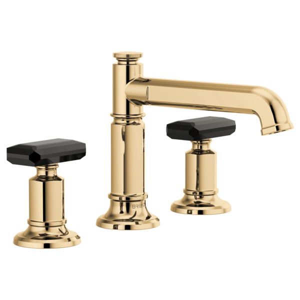 Brizo 65377LF-LHP-ECO Invari Widespread Lavatory Faucet With Column Spout - Less Handles 1.2 Gpm
