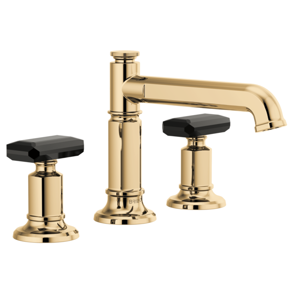 Brizo 65377LF-LHP Invari Widespread Lavatory Faucet With Column Spout - Less Handles 1.5 Gpm