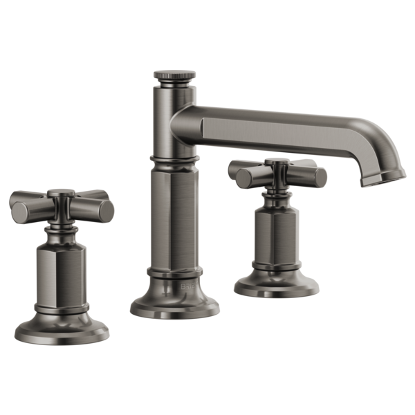 Brizo 65377LF-LHP-ECO Invari Widespread Lavatory Faucet With Column Spout - Less Handles 1.2 Gpm
