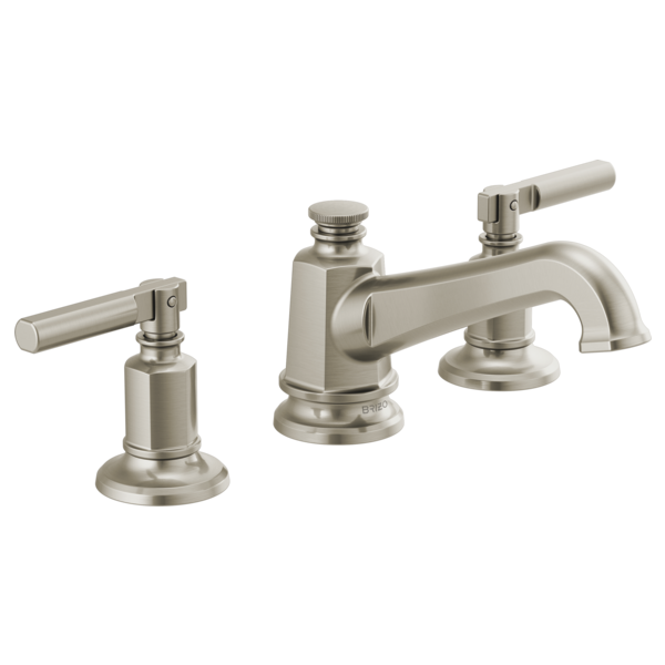 Brizo 65378LF-LHP-ECO Invari Widespread Lavatory Faucet With Angled Spout - Less Handles 1.2 Gpm
