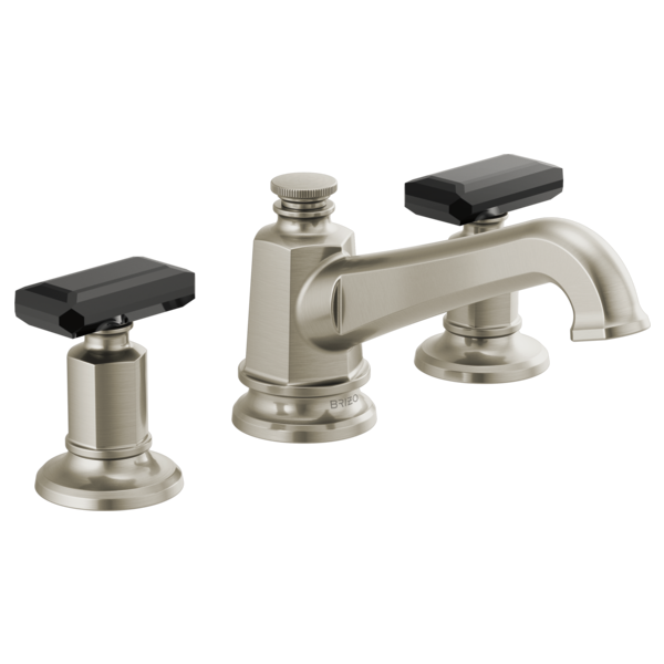 Brizo 65378LF-LHP Invari Widespread Lavatory Faucet With Angled Spout - Less Handles 1.5 Gpm