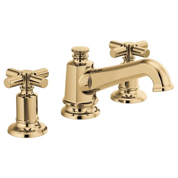 Brizo 65378LF-LHP-ECO Invari Widespread Lavatory Faucet With Angled Spout - Less Handles 1.2 Gpm