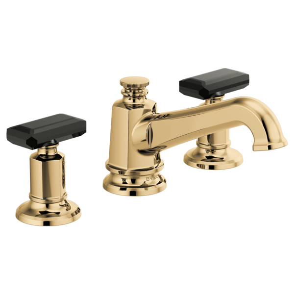 Brizo 65378LF-LHP Invari Widespread Lavatory Faucet With Angled Spout - Less Handles 1.5 Gpm