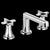 Brizo 65397LF-LHP-ECO Levoir Widespread Lavatory Faucet With Low Spout - Less Handles