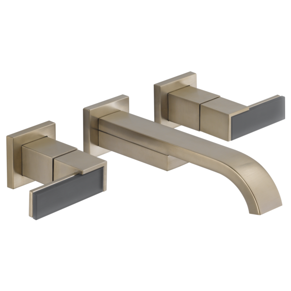 Brizo 65880LF-LHP-ECO Siderna Two-Handle Wall Mount Lavatory Faucet - Less Handles 1.2 Gpm