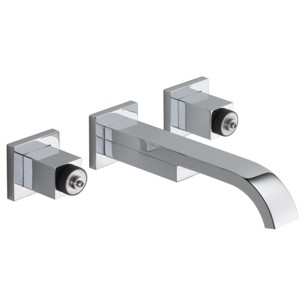 Brizo 65880LF-LHP-ECO Siderna Two-Handle Wall Mount Lavatory Faucet - Less Handles 1.2 Gpm