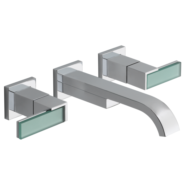 Brizo 65880LF-LHP Siderna Two-Handle Wall Mount Lavatory Faucet - Less Handles 1.5 Gpm