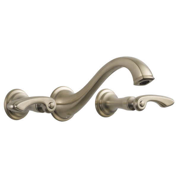 Brizo 65885LF-LHP-ECO Charlotte Two-Handle Wall Mount Lavatory Faucet - Less Handles 1.2 Gpm - Parent