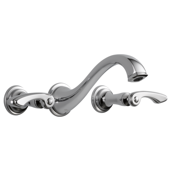 Brizo 65885LF-LHP Charlotte Two-Handle Wall Mount Lavatory Faucet - Less Handles 1.5 Gpm