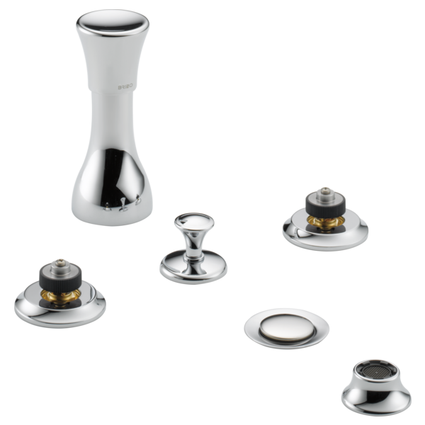 Brizo 68460-LHP Rook Bidet Faucet - Less Handles