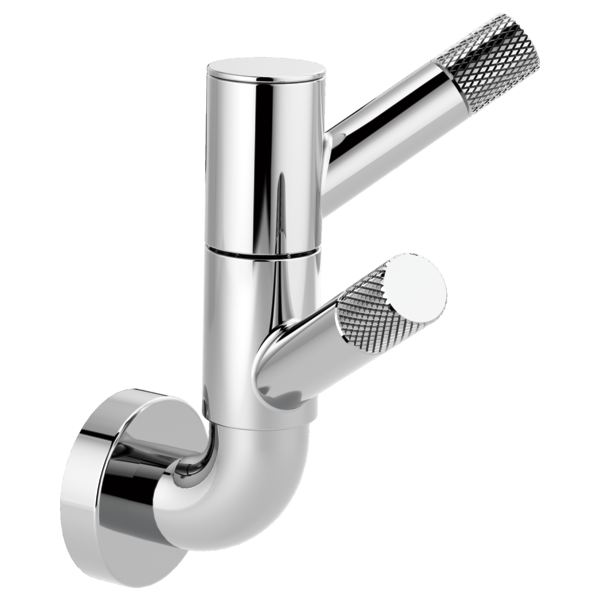 Brizo 693537 Litze Rotating Double Robe Hook With Knurling