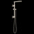 Brizo 80099 Essential Shower 18" Linear Square Shower Column