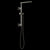 Brizo 80099 Essential Shower 18" Linear Square Shower Column