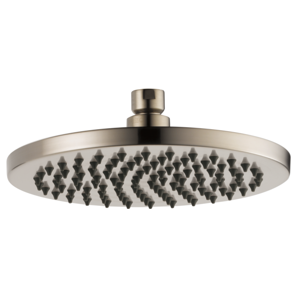 Brizo 81375-2.5 Essential Shower 8" Linear Round Single-Function Raincan Shower Head - 2.5 Gpm