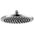 Brizo 81375-2.5 Essential Shower 8" Linear Round Single-Function Raincan Shower Head - 2.5 Gpm