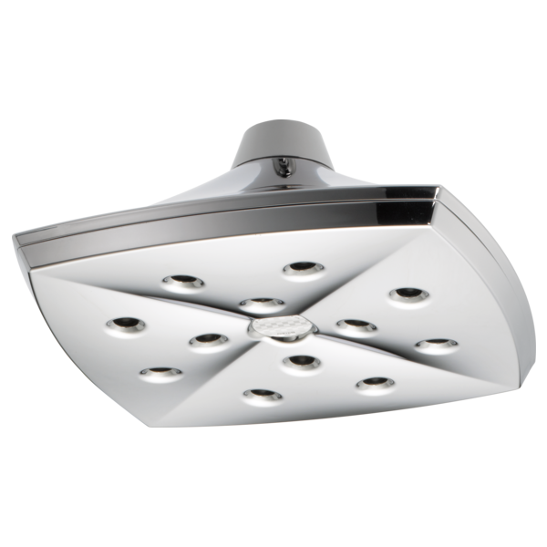 Brizo 81385-2.5 Charlotte H2O Kinetic Square Raincan Showerhead
