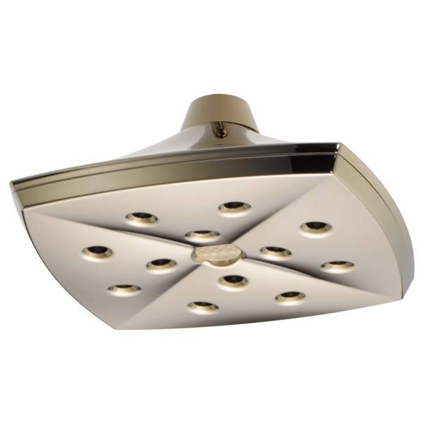 Brizo 81385-2.5 Charlotte H2O Kinetic Square Raincan Showerhead
