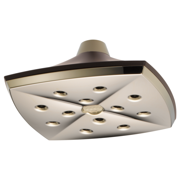 Brizo 81385 Charlotte H2O Kinetic Square Raincan Showerhead
