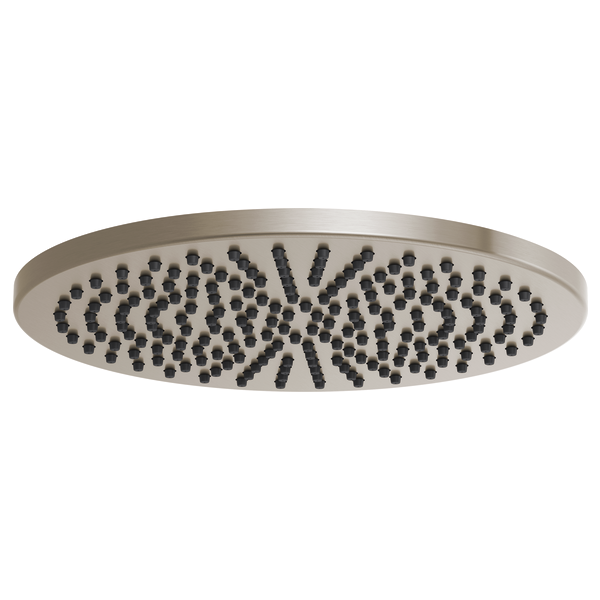 Brizo 81392-2.5 Essential Shower 12" Linear Round Single-Function Raincan Shower Head - 2.5 Gpm