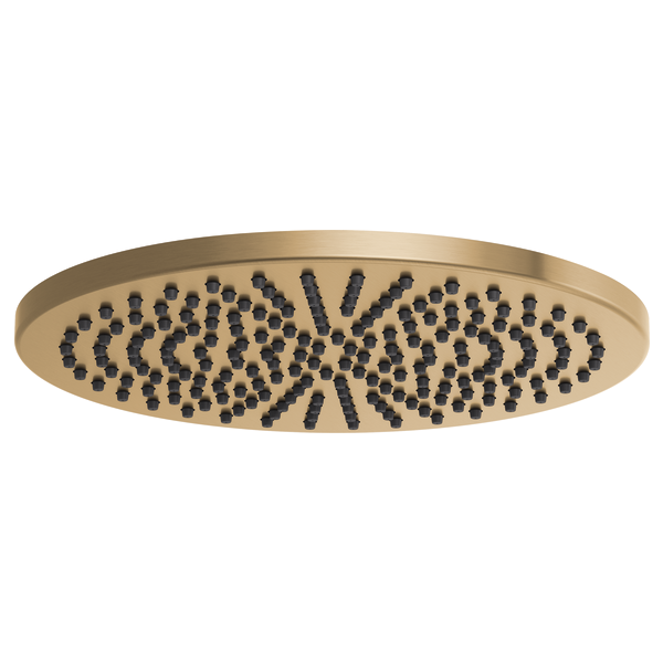 Brizo 81392-2.5 Essential Shower 12" Linear Round Single-Function Raincan Shower Head - 2.5 Gpm