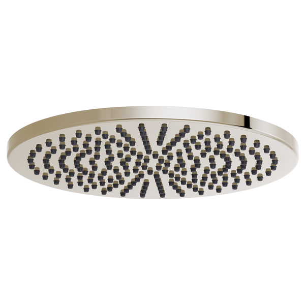 Brizo 81392-2.5 Essential Shower 12" Linear Round Single-Function Raincan Shower Head - 2.5 Gpm