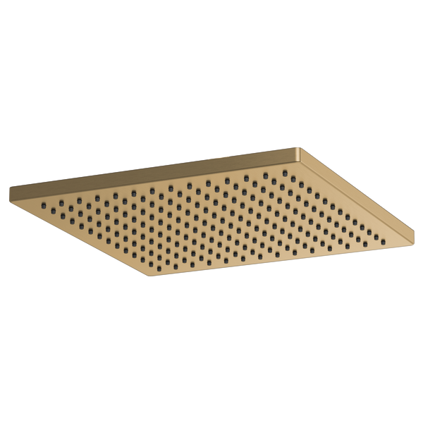 Brizo 81399-2.5 Essential Shower 12" Linear Square Single-Function Raincan Shower Head - 2.5 Gpm