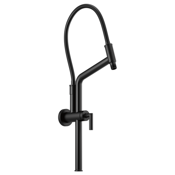 Brizo 81892 Essential Shower 10 7/16" Linear Round Slide Bar Shower Arm and Flange - Parent