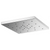 Brizo 81986 Essential Shower 14” Linear Round H2O Kinetic Single-Function Raincan Shower Head