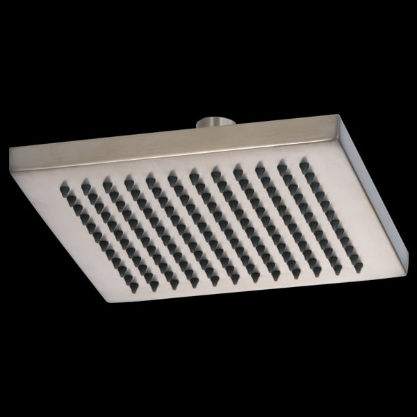 Brizo 83341-2.5 Essential Shower 8" Linear Square Single-Function Raincan Shower Head - 2.5 Gpm