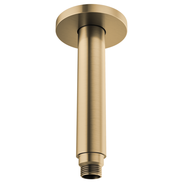 Brizo 83992-06MF Kintsu 6" Dual Waterway Ceiling Mount Shower Arm and Flange