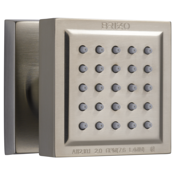 Brizo 84121 Essential Shower Touch-Clean Square Body Spray