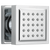 Brizo 84121 Essential Shower Touch-Clean Square Body Spray