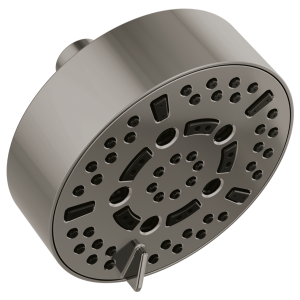 Brizo 87292-2.5 Essential Shower 5” Linear Round H2O Kinetic Multi-Function Wall Mount Shower Head - 2.5 Gpm