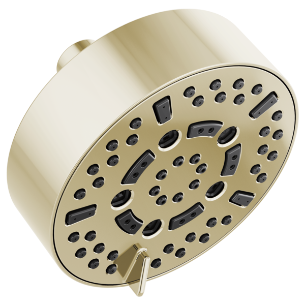 Brizo 87292 Essential Shower 5” Linear Round H2O Kinetic Multi-Function Wall Mount Shower Head - 1.75 Gpm