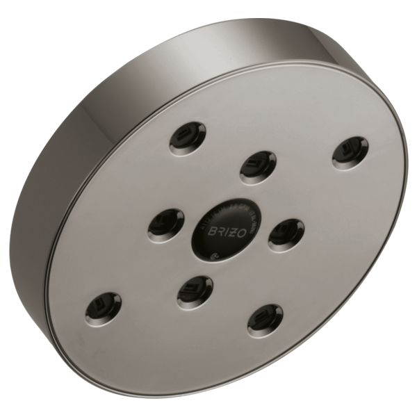 Brizo 87375 Essential Shower 5" Linear Round H2O Kinetic Single Function Wall Mount Showerhead
