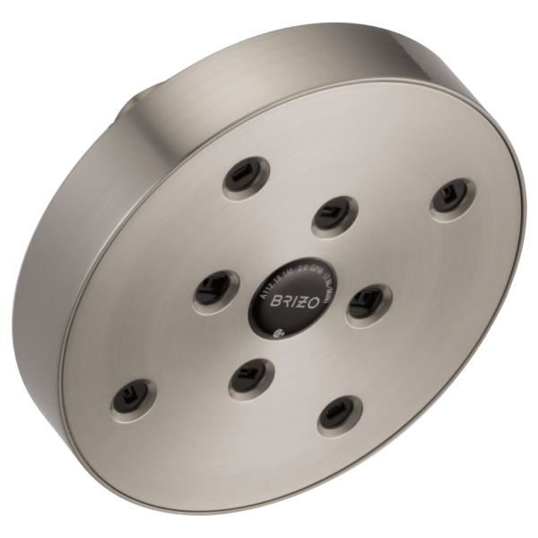 Brizo 87375 Essential Shower 5" Linear Round H2O Kinetic Single Function Wall Mount Showerhead