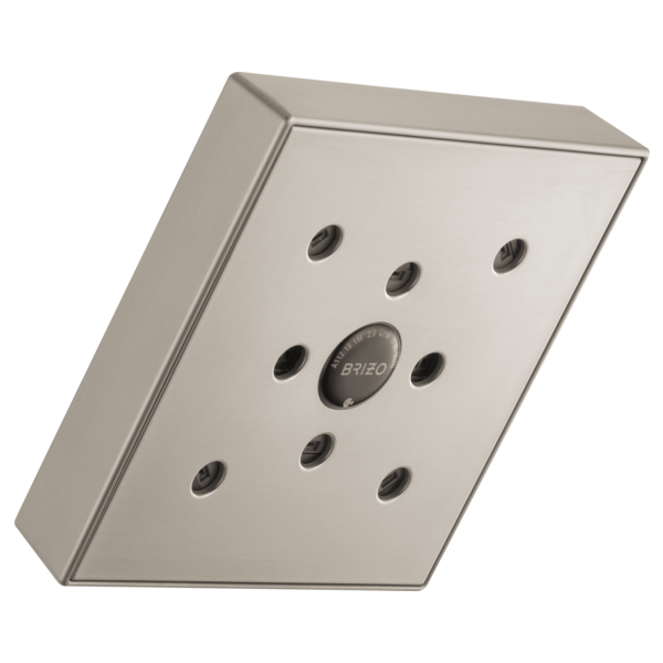 Brizo 87380 Essential Shower 5” Linear Square H2O Kinetic Single Function Wall Mount Showerhead