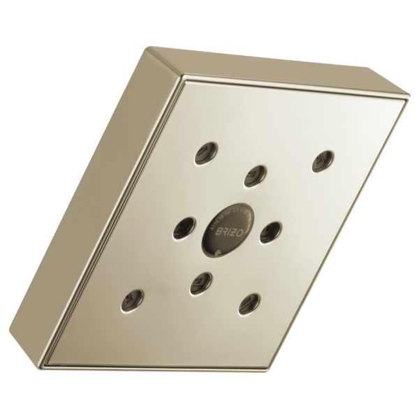 Brizo 87380 Essential Shower 5” Linear Square H2O Kinetic Single Function Wall Mount Showerhead