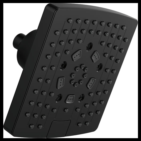 Brizo 87406-2.5 Essential Shower 7” Linear Square H2O Kinetic Multi-Function Wall Mount Shower Head - 2.5 Gpm