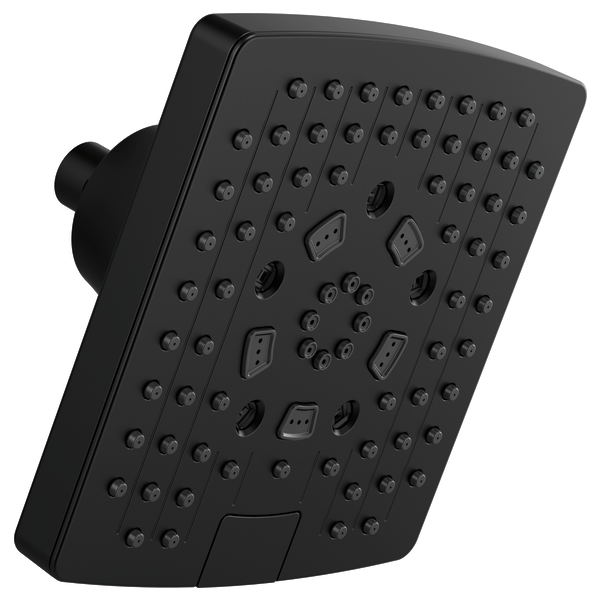Brizo 87406 Essential Shower 7” Linear Square H2O Kinetic Multi-Function Wall Mount Showerhead - Parent
