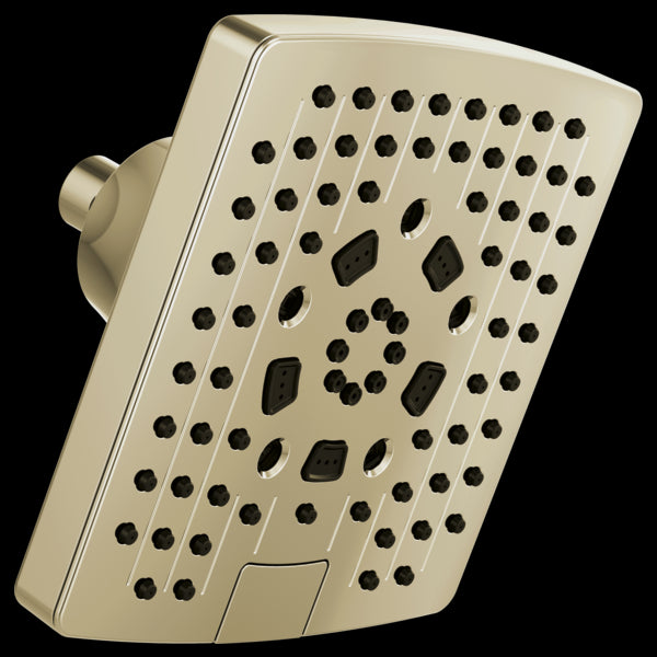 Brizo 87406-2.5 Essential Shower 7” Linear Square H2O Kinetic Multi-Function Wall Mount Shower Head - 2.5 Gpm