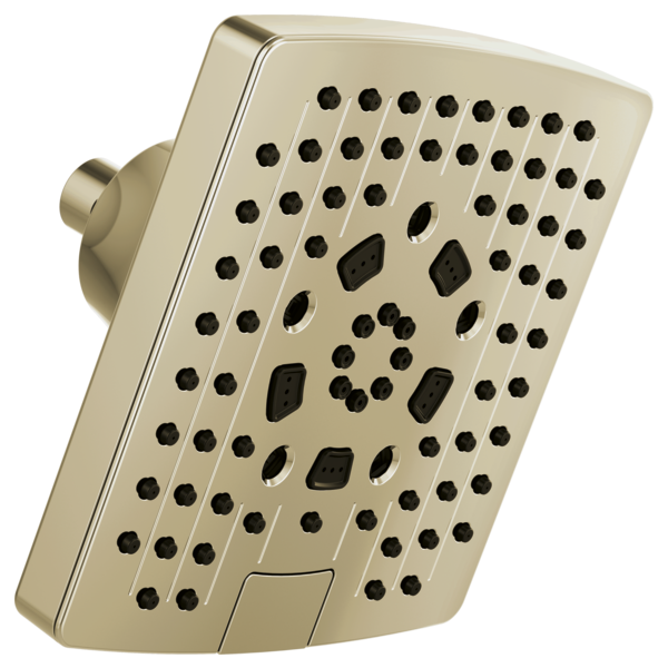 Brizo 87406 Essential Shower 7” Linear Square H2O Kinetic Multi-Function Wall Mount Showerhead