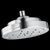 Brizo 87435 Litze 8” H2O Kinetic Round Multi-Function Wall Mount Showerhead