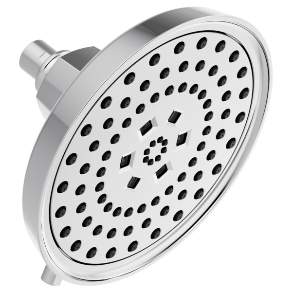 Brizo 87476-2.5 Invari 7 5/8” H2O Kinetic Round Multi-Function Shower Head - 2.5 Gpm