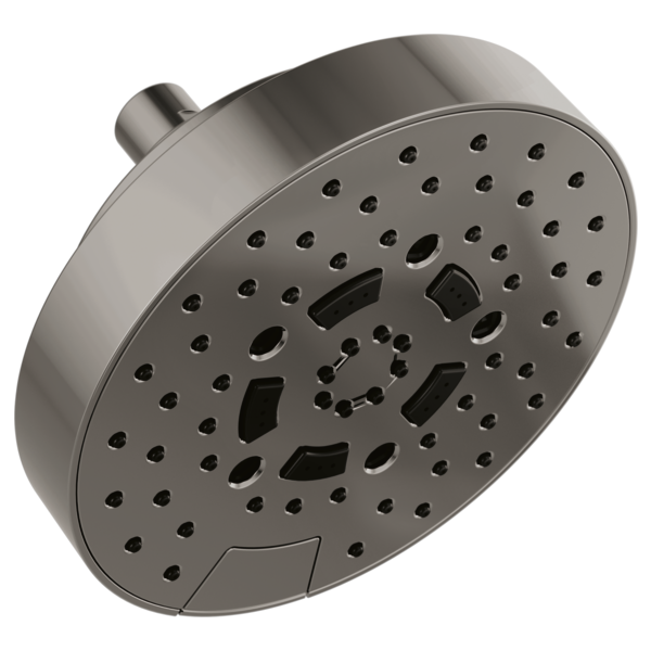 Brizo 87492 Essential Shower 7" Linear Round H2O Kinetic Multi-Function Wall Mount Shower Head - 1.75 Gpm
