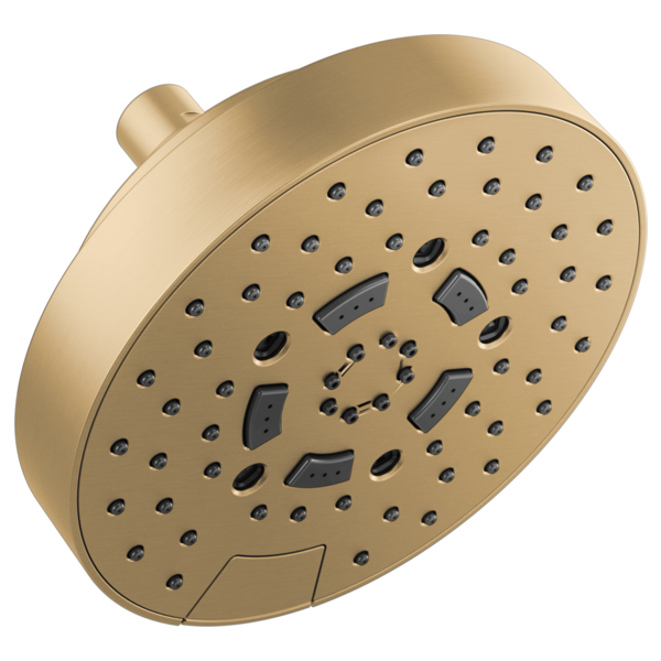 Brizo 87492-1.5 Essential Shower 7” Linear Round H2O Kinetic Multi-Function Wall Mount Shower Head - 1.5 Gpm